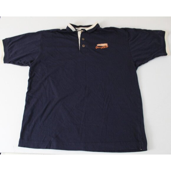 Cutter & Buck Other - Cutter & Buck Mens XL Navy Smirnoff Orange Twist Promo Polo Shirt Cotton